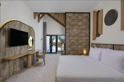 Suite Familiar del hotel Jambuluwuk Oceano Resort Gili Trawangan. Foto 2