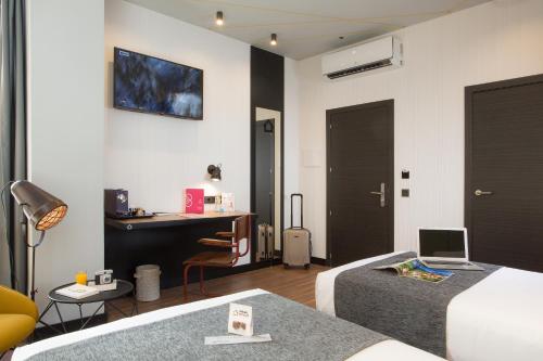 Habitación Doble Deluxe - 2 camas del hotel Casual Valencia Vintage. Foto 1