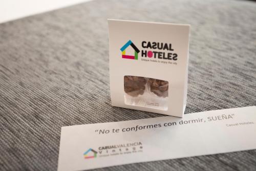 Habitación Doble Deluxe - 2 camas del hotel Casual Valencia Vintage. Foto 7