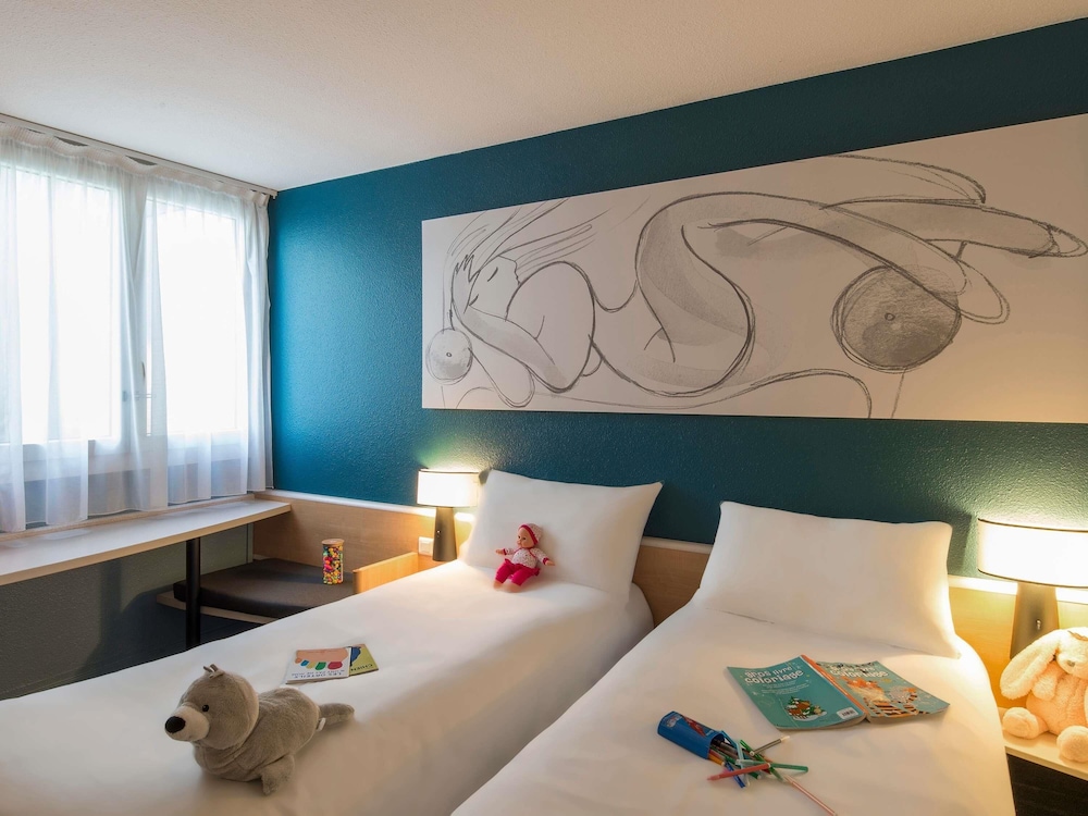 Habitación estándar con dos camas individuales del hotel Ibis Tours Nord
