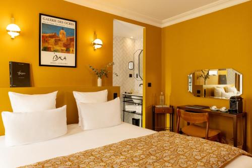 Habitación Doble Deluxe del hotel Coq Paris. Foto 6
