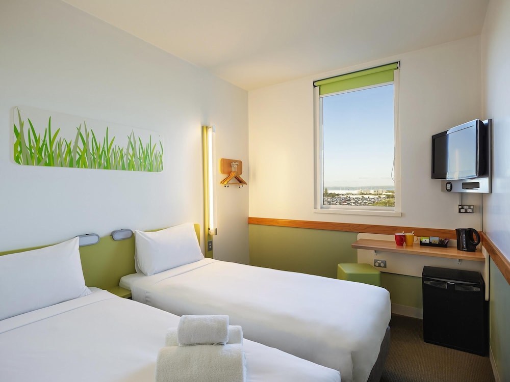 Habitación económica con 2 camas individuales del hotel Ibis Budget Auckland Airport