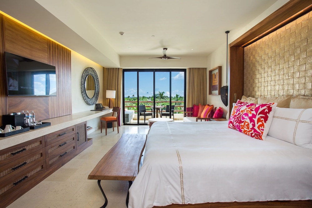 Junior Suite King Partial Ocean View del hotel Secrets Akumal Riviera Maya - Adults Only - All Inclusive