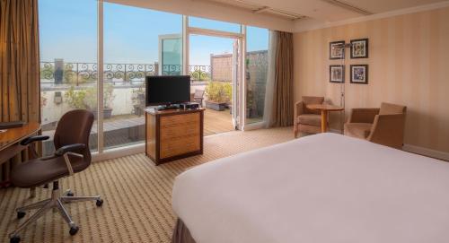 Suite con terraza del hotel Hilton London Paddington. Foto 2