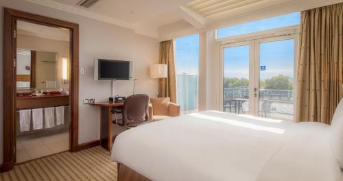 Suite Executive con terraza del hotel Hilton London Paddington