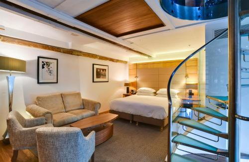 Suite Torre con acceso al salón del hotel Hilton London Paddington. Foto 4