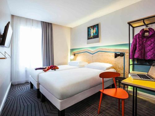 Habitación Doble Estándar - 2 camas del hotel Ibis Styles Paris Nation Porte De Montreuil. Foto 8