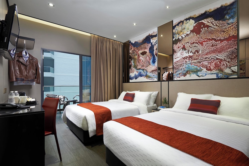 Habitación familiar del hotel Boss