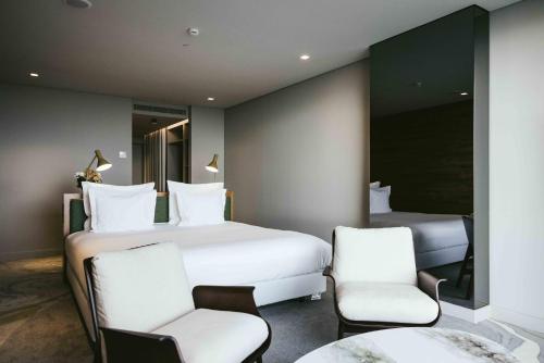 Habitación Doble Superior con vistas al mar del hotel Octant Ponta Delgada. Foto 2