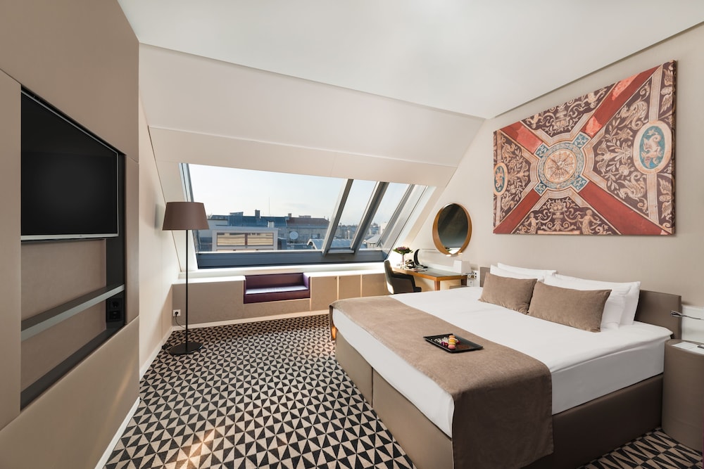 Top Floor Superior Double or Twin room del hotel Moments Budapest by Continental Group