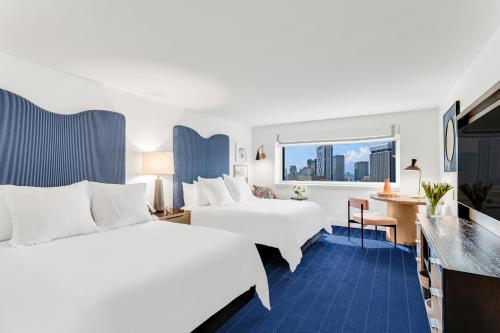 Habitación Clásica con vistas al perfil urbano - 2 camas grandes del hotel Intercontinental Miami, An Ihg