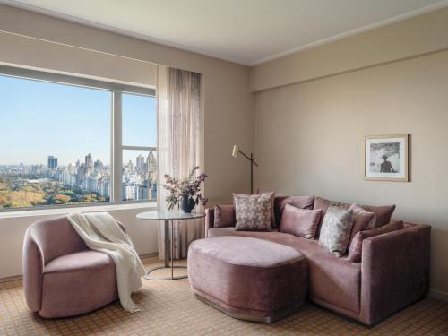 Suite Estudio con vistas panorámicas al parque del hotel Park Lane New York. Foto 4