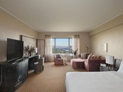 Suite Estudio con vistas panorámicas al parque del hotel Park Lane New York. Foto 6