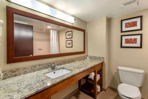 Suite adaptada para personas con movilidad reducida - 1 cama extragrande - No fumadores del hotel Comfort Suites Newark - Harrison. Foto 2