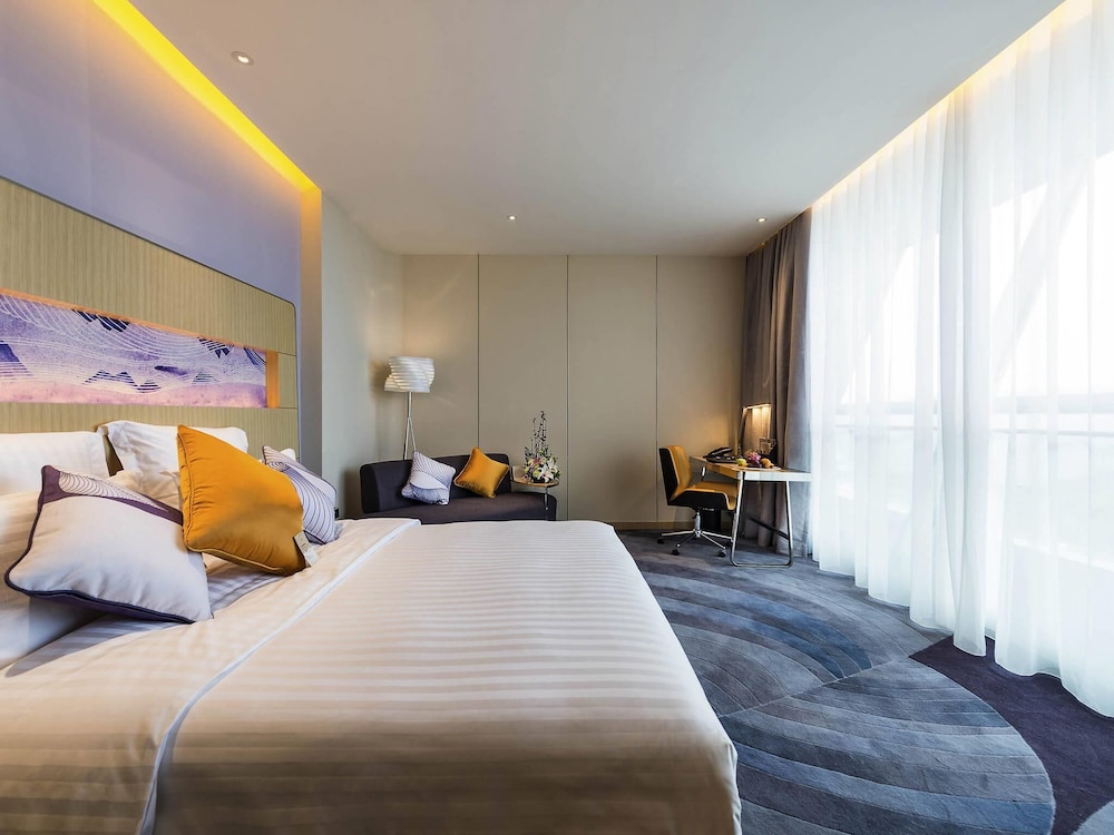 Habitación Premier con 1 cama King del hotel Novotel Suzhou Sip