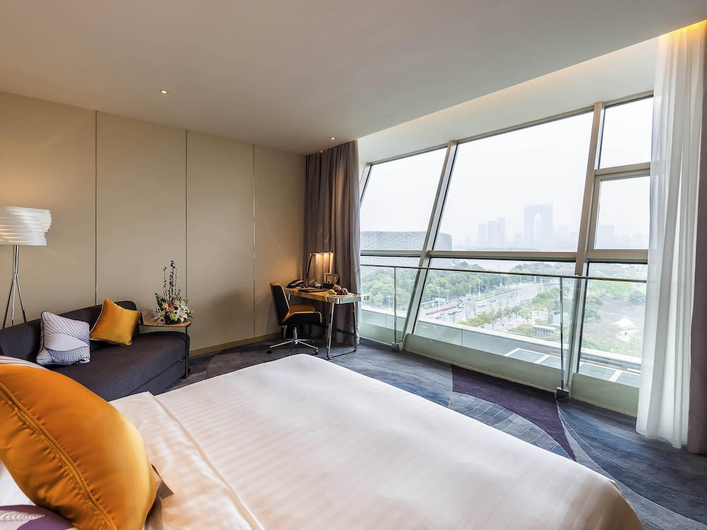 Habitación Premier con 1 cama King del hotel Novotel Suzhou Sip. Foto 4