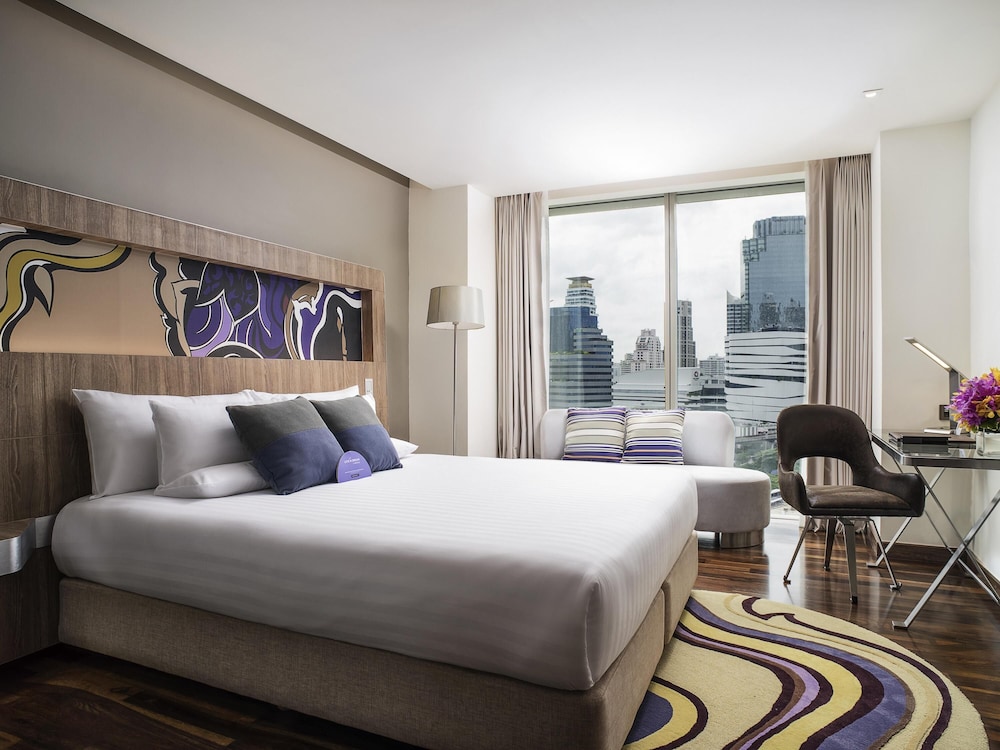 SUITE EJECUTIVA, 1 Cama King Size del hotel Novotel Bangkok Sukhumvit 20. Foto 4