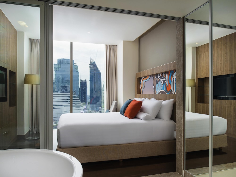 SUITE EJECUTIVA, 1 Cama King Size del hotel Novotel Bangkok Sukhumvit 20. Foto 6