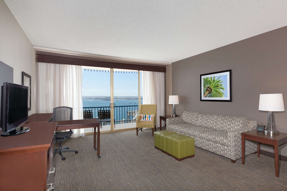 Suite Premium, 1 cama de matrimonio grande, no fumadores, vistas a la bahía (Parlor) del hotel Wyndham San Diego Bayside