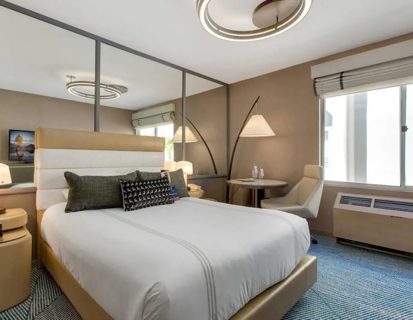 Habitación Deluxe, 1 cama de matrimonio, accesible para personas con movilidad reducida (B1, ducha a ras de suelo) del hotel Zoe Fisherman's Wharf