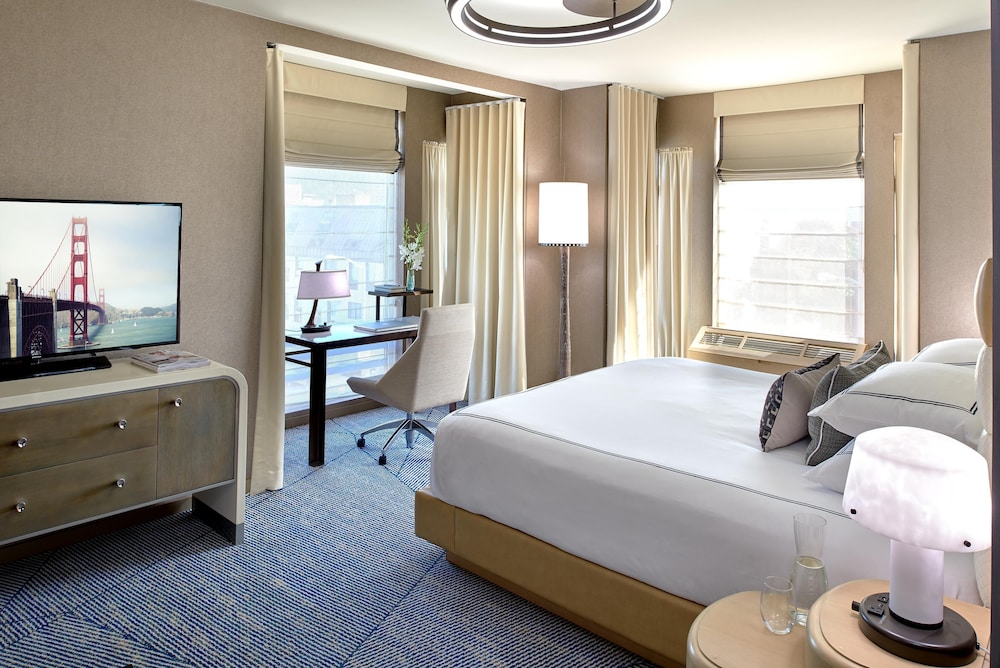 Suite, 1 cama de matrimonio grande, en esquina (H1) del hotel Zoe Fisherman's Wharf. Foto 4