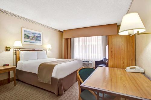 Habitación - No fumadores - Cama grande del hotel Travelodge by Wyndham Seattle By The Space Needle