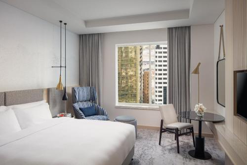 Habitación de nuevo diseño - cama grande del hotel Towers Rotana