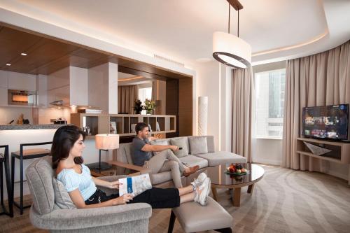 Apartamento amplio de 1 dormitorio del hotel Towers Rotana