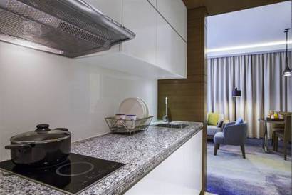 Apartamento de 1 dormitorio del hotel Towers Rotana. Foto 10