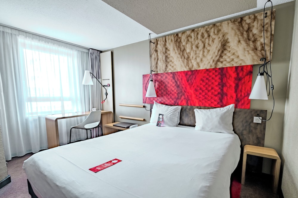 Habitación estándar doble, 1 cama doble del hotel Ibis Marne La Vallée Champs. Foto 8
