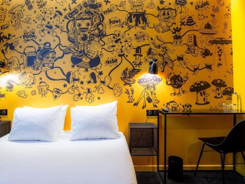 Habitación Doble Estándar del hotel Ibis Styles Paris Gare De L'est Magenta. Foto 9