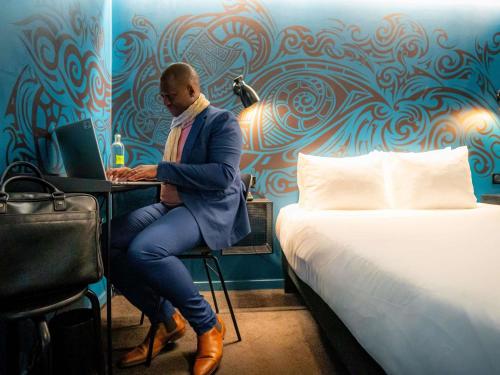Habitación Individual Estándar del hotel Ibis Styles Paris Gare De L'est Magenta. Foto 8