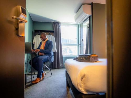 Habitación Individual Estándar del hotel Ibis Styles Paris Gare De L'est Magenta. Foto 17