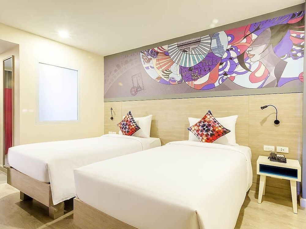 Estándar, Dos Camas Individuales del hotel Ibis Styles Bangkok Sukhumvit 50. Foto 2