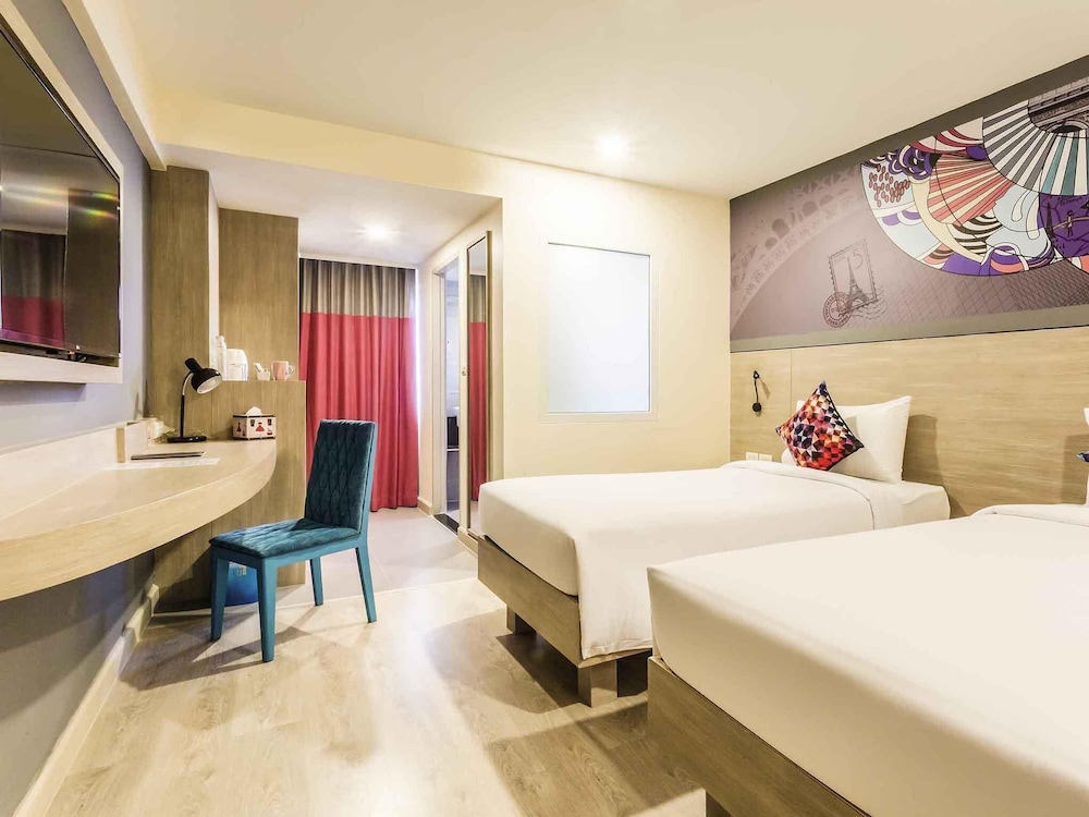 Estándar, Dos Camas Individuales del hotel Ibis Styles Bangkok Sukhumvit 50. Foto 4