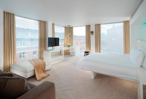 Suite Loft Junior - 1 cama extragrande del hotel St Martins Lane London. Foto 5