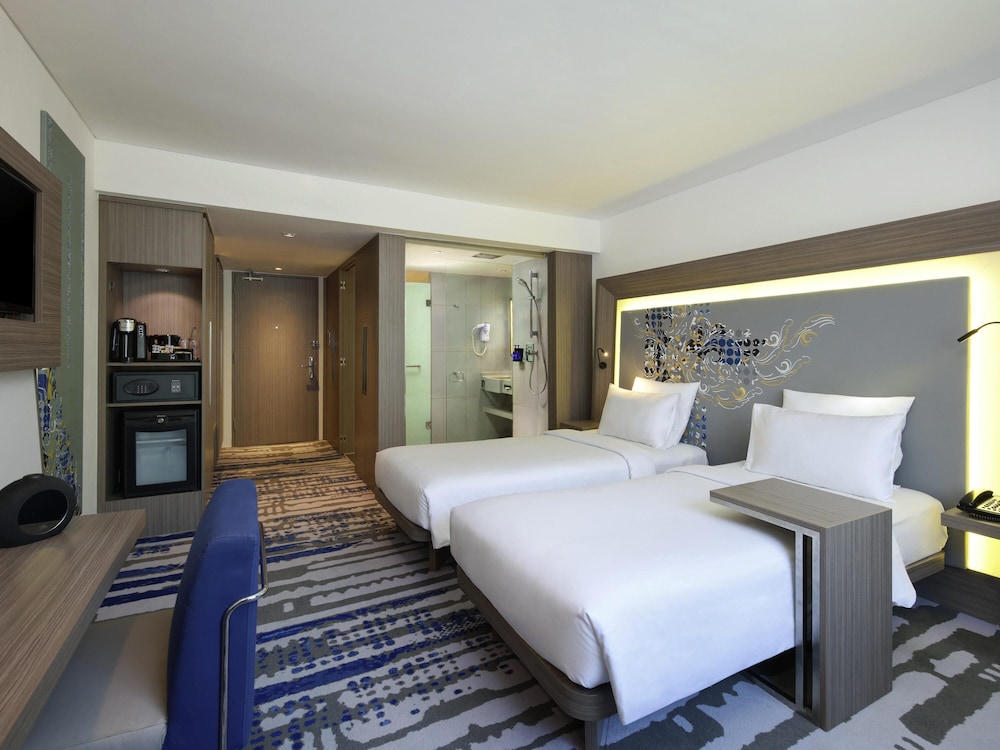 Habitación ejecutiva con 2 camas individuales del hotel Novotel Bali Ngurah Rai Airport