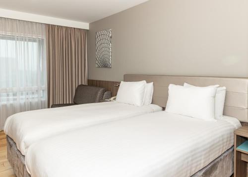 Habitación Estándar con dos camas individuales, adaptada para movilidad reducida del hotel Holiday Inn London West. Foto 1