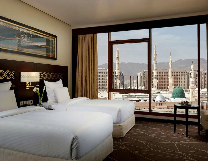 Suite Lujo 1 Cama king Vista Panorámica Business Con Vistas del hotel Pullman Zamzam Madina