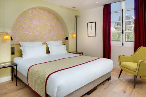Habitación Doble Estándar del hotel Les Rives De Notre Dame. Foto 1