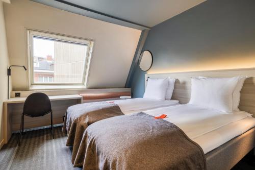 Habitación Doble - 2 camas del hotel Citybox Brussels. Foto 5