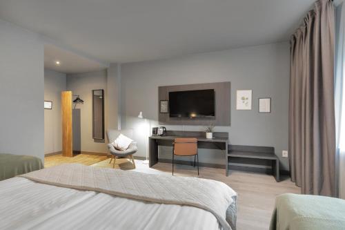 Habitación Cuádruple del hotel Konvin Hotel By Reykjavik Keflavik Airport. Foto 8