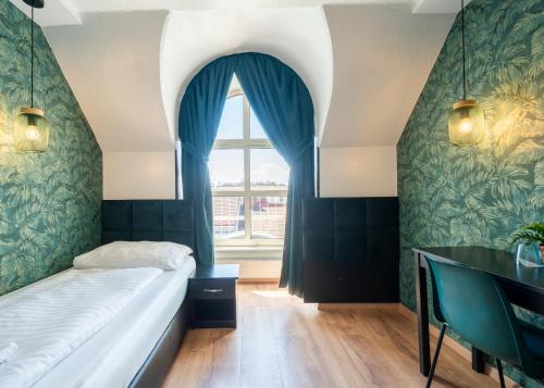 Habitación Individual Estándar del hotel Enziana Wien. Foto 4
