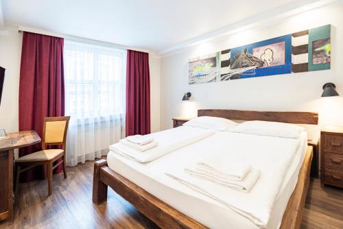 Habitación Doble Estándar del hotel Enziana Wien. Foto 4