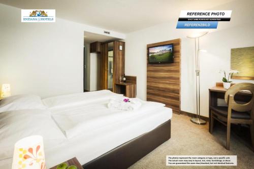 Habitación Doble Estándar del hotel Enziana Wien. Foto 1