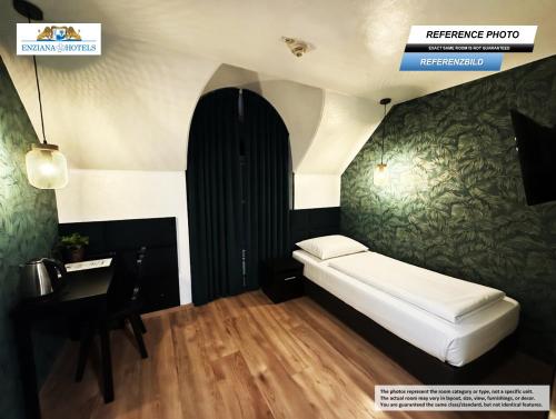 Habitación Individual Estándar del hotel Enziana Wien. Foto 1