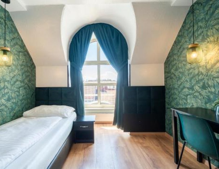 Habitación Individual Estándar del hotel Enziana Wien. Foto 4