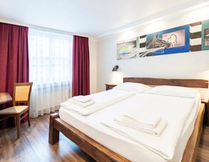 Habitación Doble Estándar del hotel Enziana Wien. Foto 4