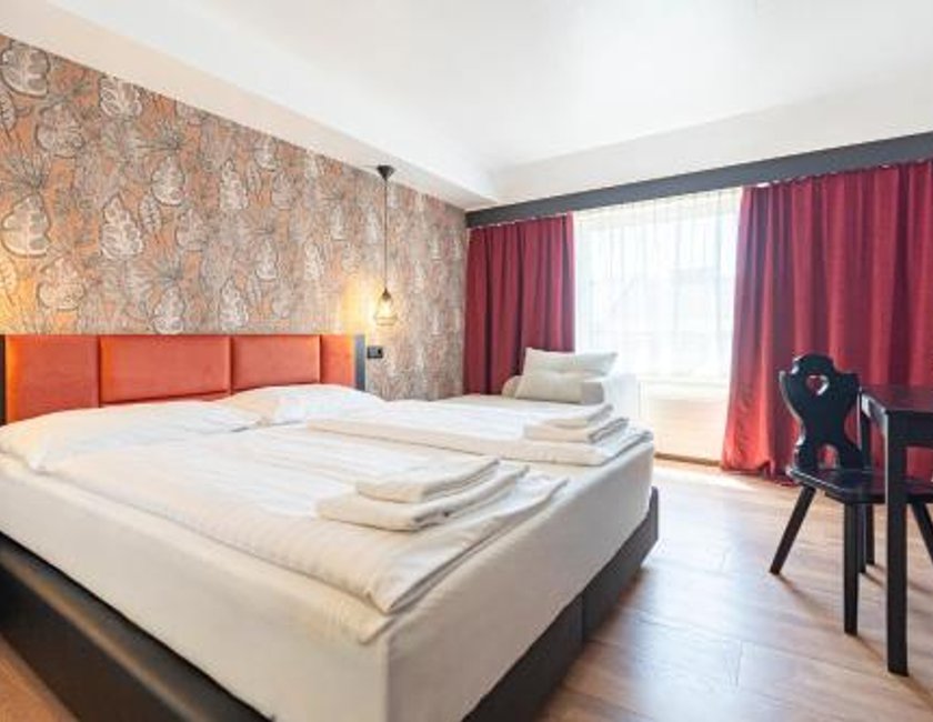 Habitación Doble Superior del hotel Enziana Wien. Foto 5