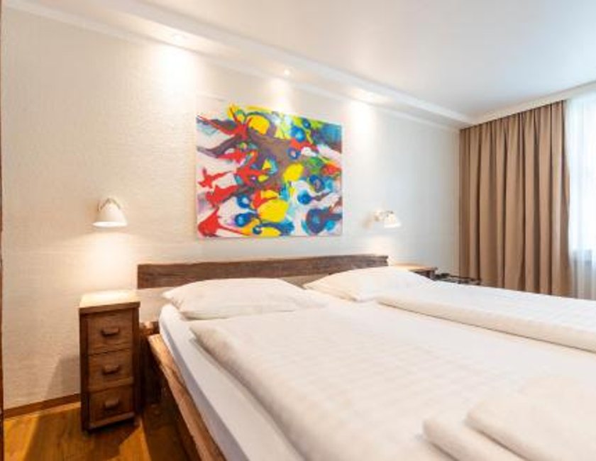 Habitación Doble Económica del hotel Enziana Wien. Foto 2